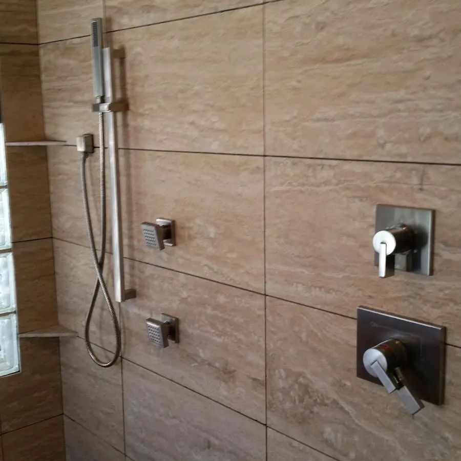 Shower fixture installation for Water Heater Replacement in Nottingham